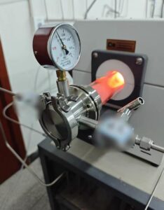 CVD Tube Furnace Filled with Nitrogen