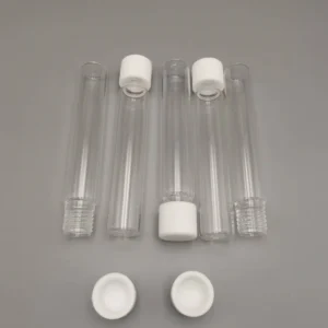 Threaded Quartz Tube with PTFE Cap