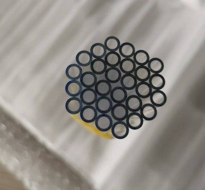 Medical Ce-Ti Co-Doped Quartz Tube